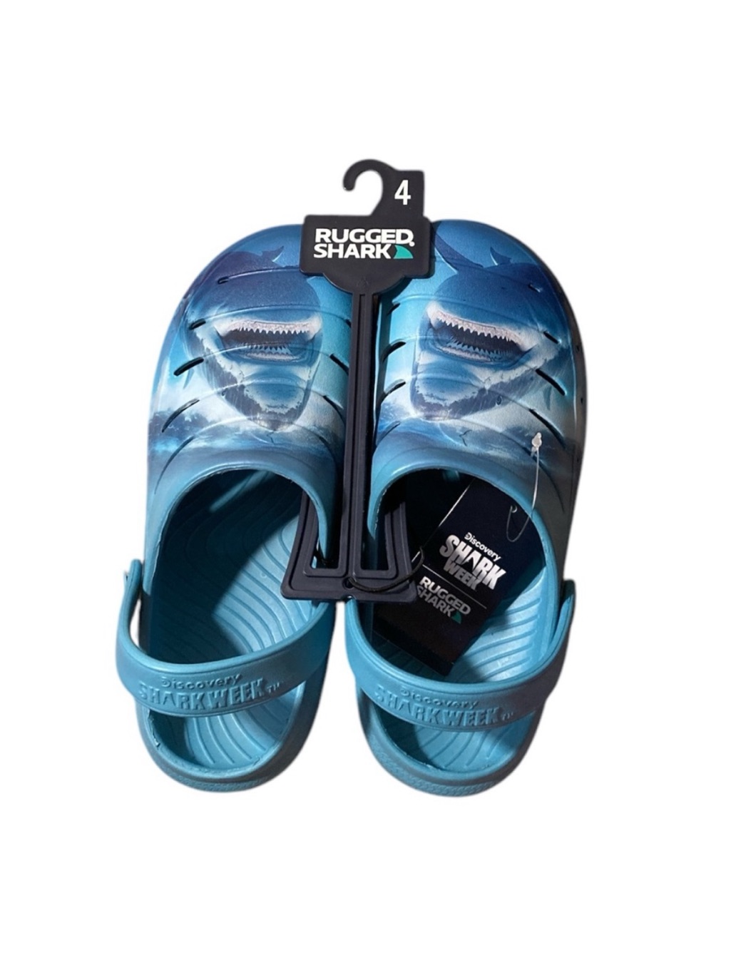 Shark Week Rugged Shark Clogs